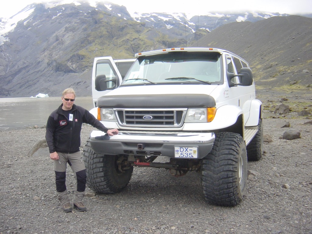 Our transport in Iceland