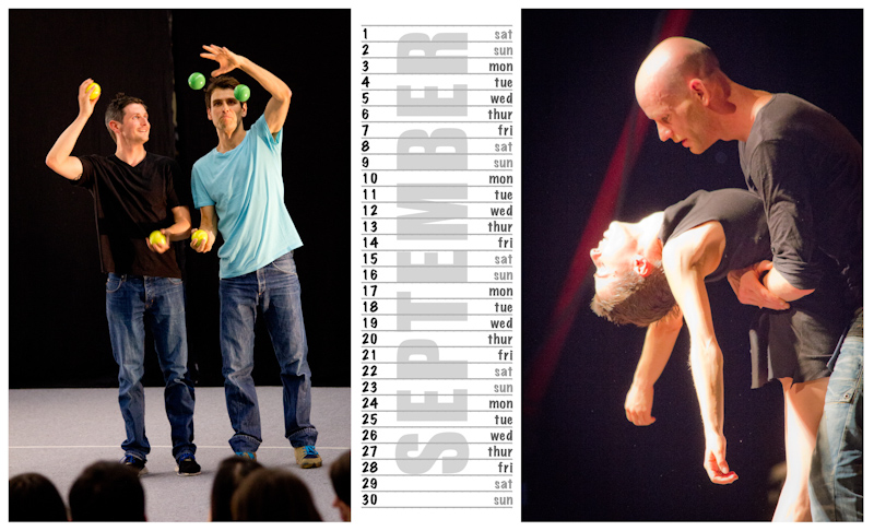 Jugglers Calendar 2012 photos by Luke Burrage - 9.