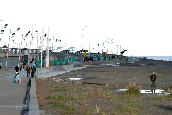 The newly refurbished seafront. In a year this will probably be completed and look much nicer. It's already a huge step up from how it looked two years ago.