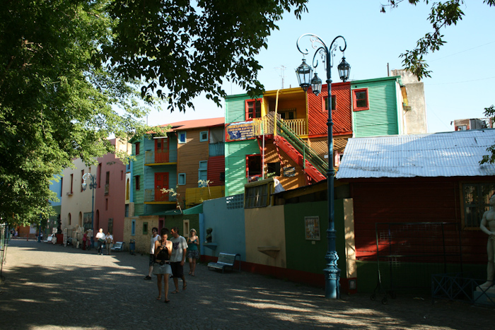 The painted houses in La Boca (2008, not mentioned on the podcast).