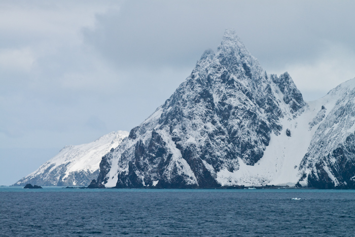 The bay on Elephant Island where Shackleton and crew landed.