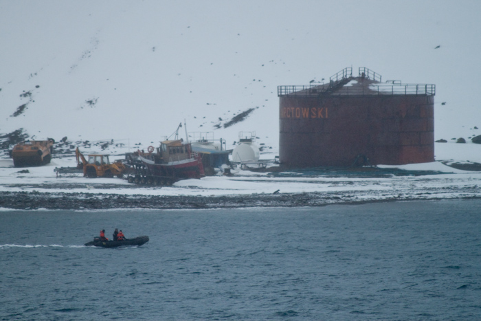 The Arctowski Polish Antarctic Research Base, Admiralty Bay.