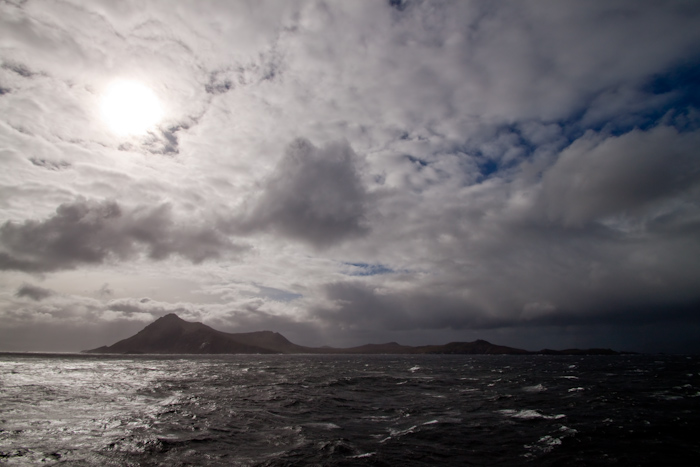 The truth is that the Horn is actually a small island. South of it is the Drake Passage, but there are another two navigable shipping routes further north; the Megallanic and Beagle Channels.