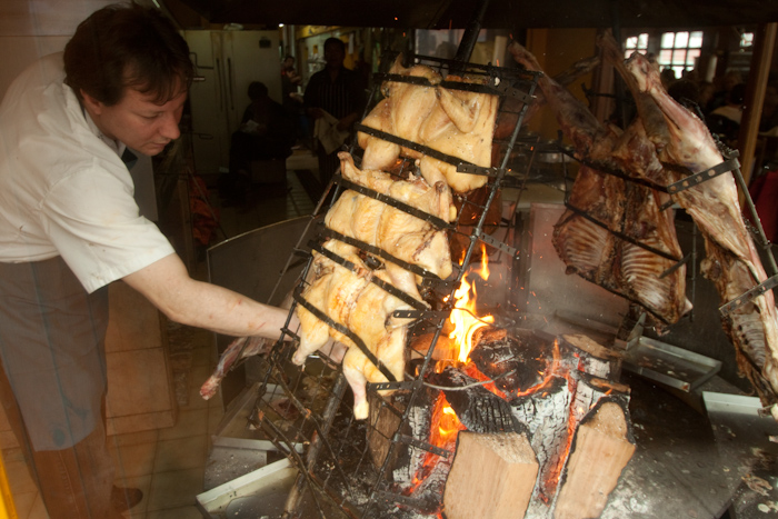 Barbecue at Moustacchio.