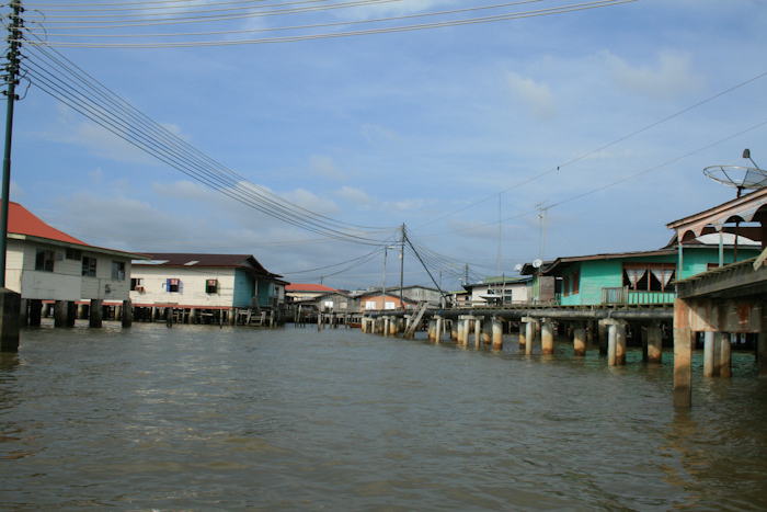 The water village in Brunei.