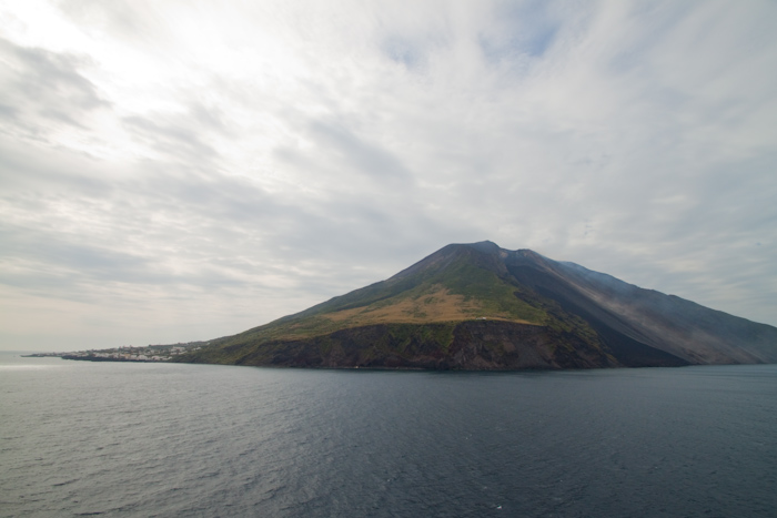 Another wide view of Stromboli.