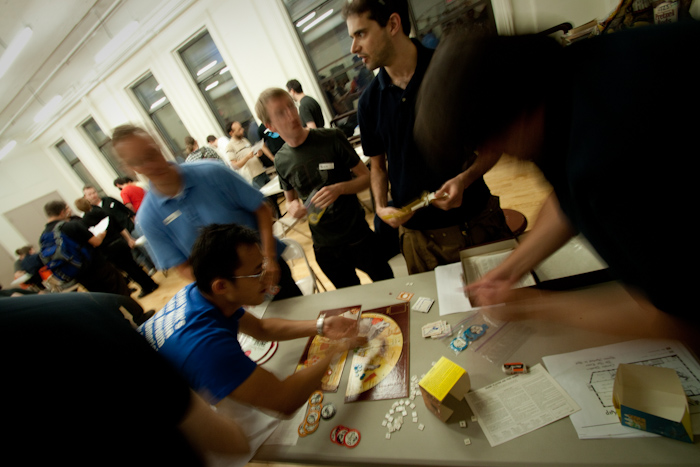 So, yeah, nerdy board gamers. It felt strange to be a minority in so many ways. I wasn't overweight, and I wasn't wearing an ill-fitting black tshirt (thinking it was 