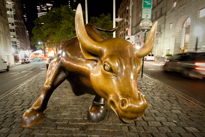 The Bull in the financial district. I think this has something to do with 