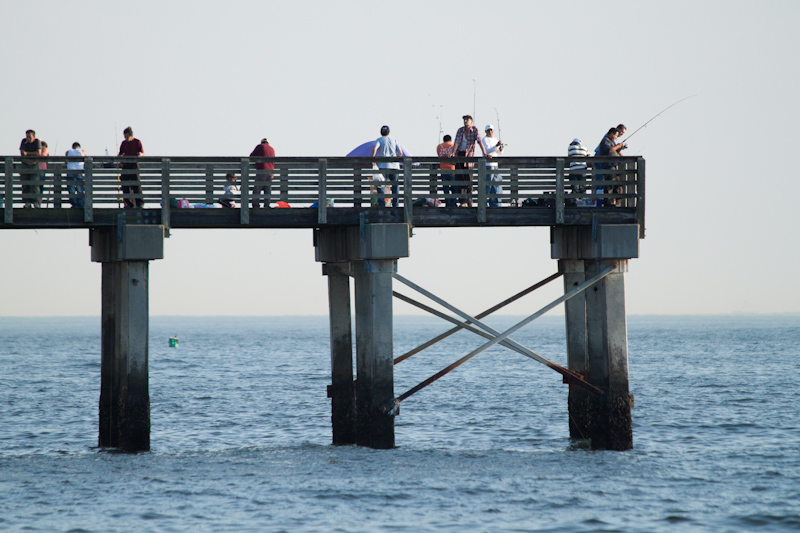 I sat in the shadow of pier, listened to music, slept, woke up when the sun hit me. I went for a dip in the sea, then took some photos.