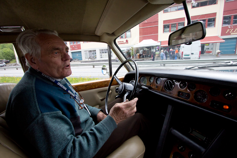 no title: For some reason we were taken to the airport in a Rolls Royce.