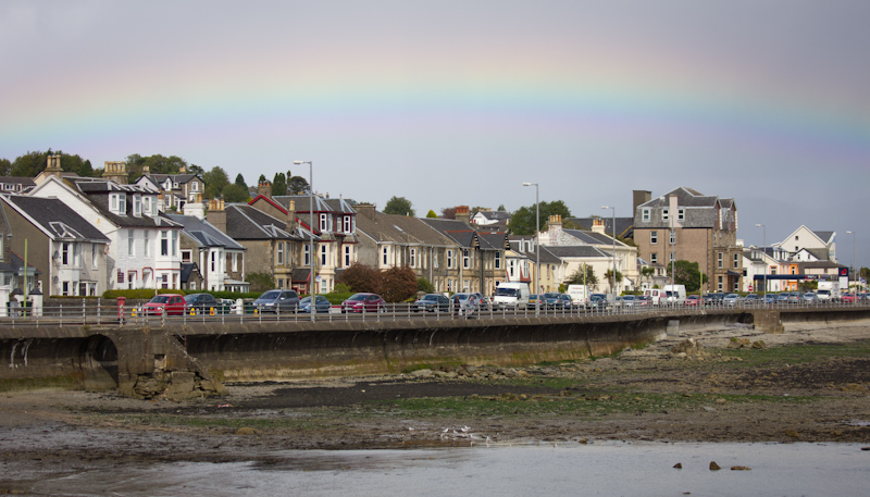 Rainbow over Dunoon.