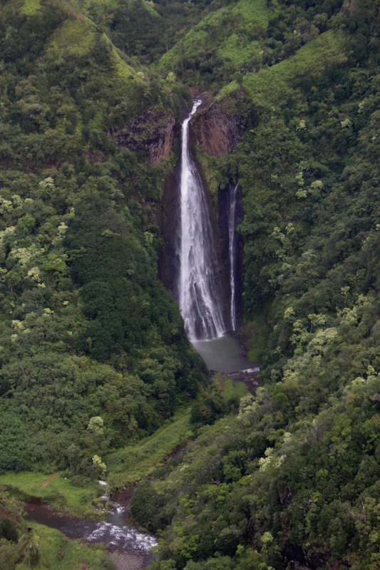 Hawaii on the Zaandam: The Jurassic Park waterfall!