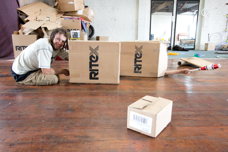 New Zealand: At the Box Fort, Dunedin.