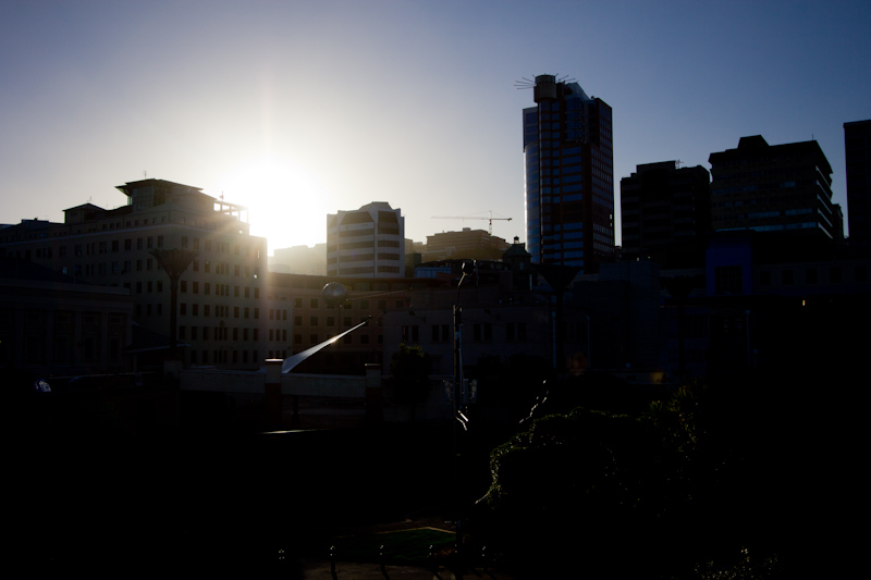 New Zealand: Wellington skyline.