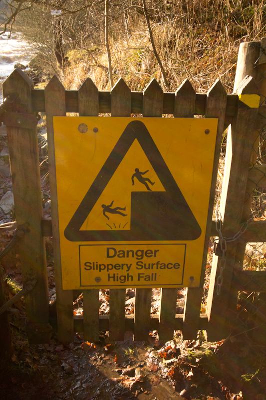 UK trip - January 2012: Danger!