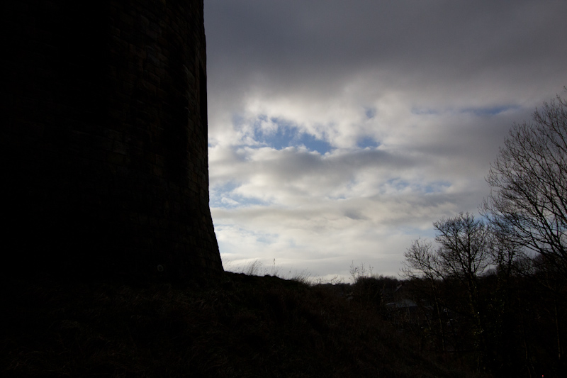 UK trip - January 2012: The setting of a clip from my Rocky video act.