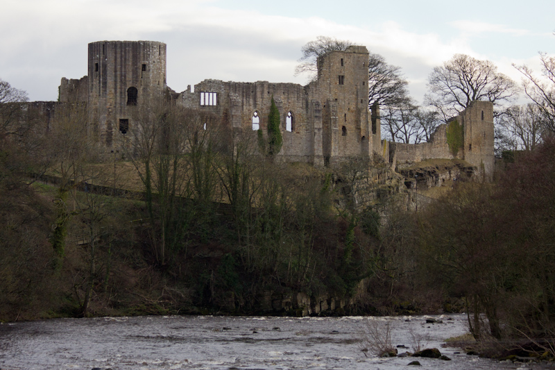 UK trip - January 2012: Barnard Castle in Barnard Castle.