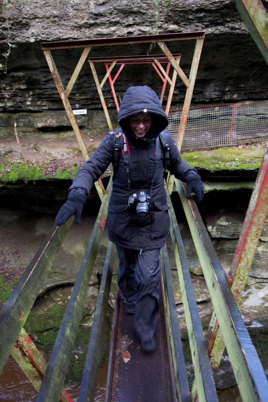 UK trip - January 2012: Bridge crossing.