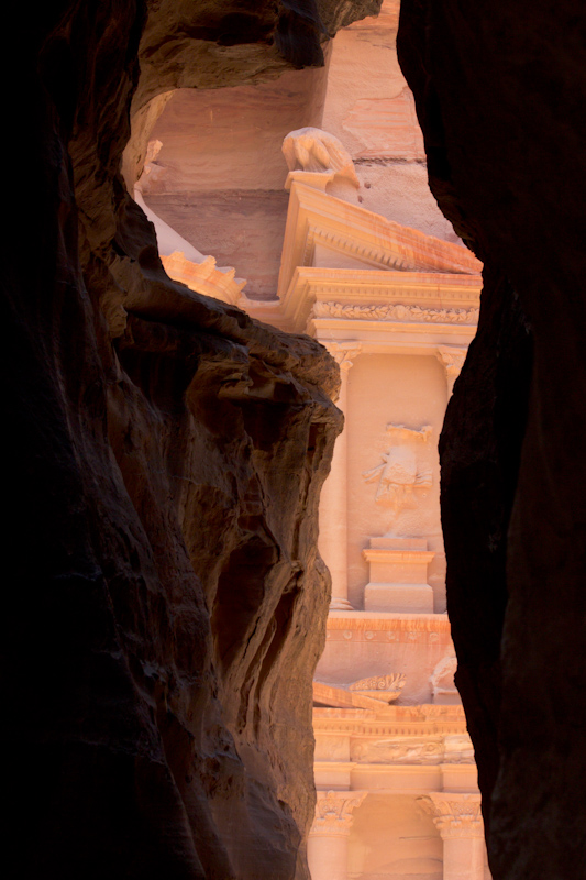 Petra, Jordan: The Treasury from the 