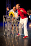 Berlin Juggling Convention 2013 Gala Show: Florian, Jochen and GÃ¼nter.