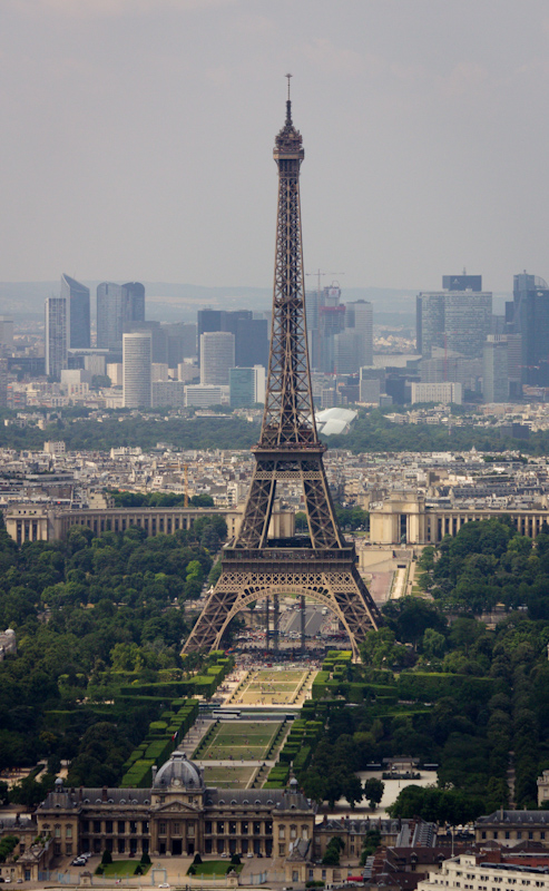 Luke and Juliane Summer Tour part 1: A day in Paris: the view from Tour Montparnasse.