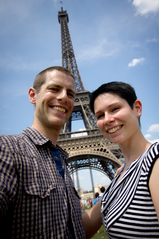 Luke and Juliane Summer Tour part 1: A day in Paris. We didn't get engaged.