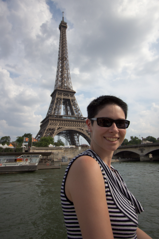 Luke and Juliane Summer Tour part 1: A day in Paris. River cruise.