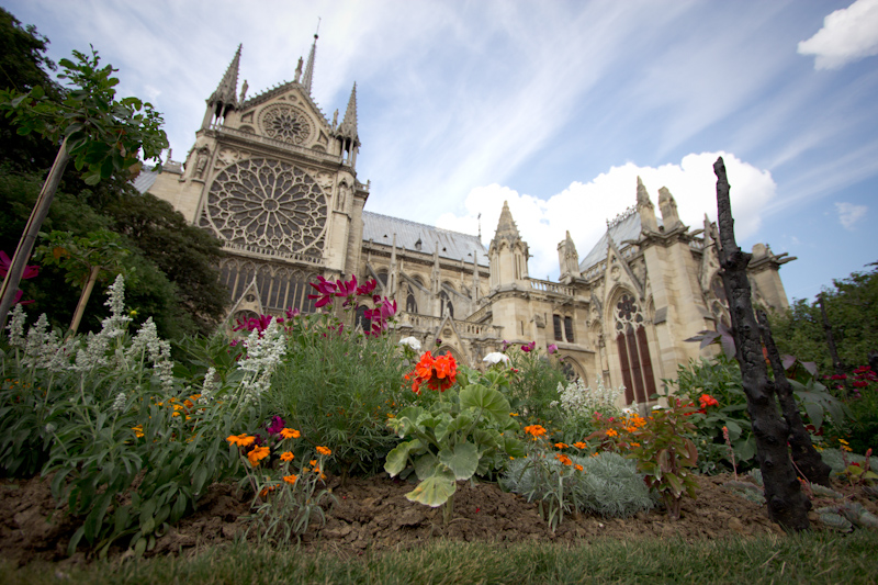 Luke and Juliane Summer Tour part 1: A day in Paris. Notre-Dame de Paris.