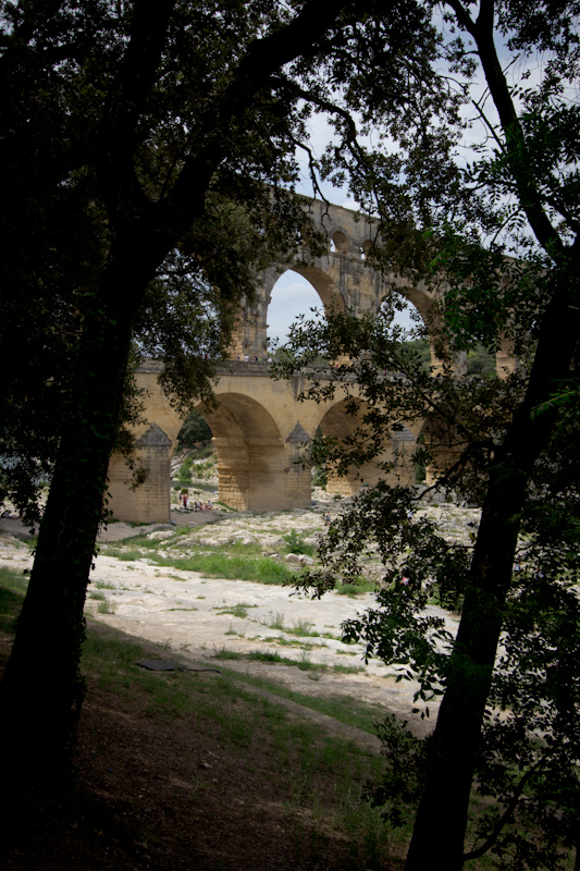 Luke and Juliane Summer Tour part 3 - Pont du Gard, Avignon, Arles, Senanque Abbey, Gordes: Pont du Gard.