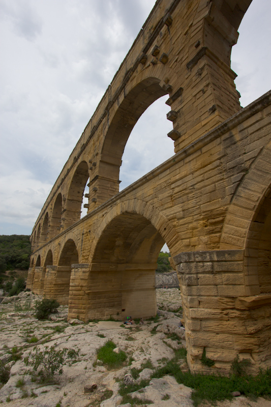 Luke and Juliane Summer Tour part 3 - Pont du Gard, Avignon, Arles, Senanque Abbey, Gordes: Pont du Gard.