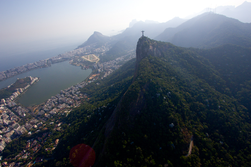 Rio de Janeiro, Brazil: Helicopter flight over Rio.