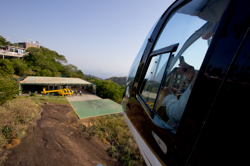 Rio de Janeiro, Brazil: Helicopter flight over Rio.