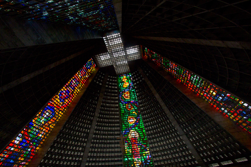 Rio de Janeiro, Brazil: Rio Cathedral.