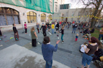 Halle Juggling Convention 2014: Outside fun.