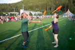 EJC 2015 Bruneck - Thursday August 6th and Friday August 7th: Games and late night juggling on the soccer field.