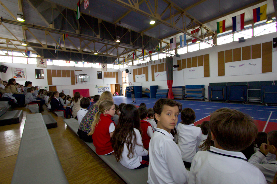 99 Random Photos I Forgot to Share Since October 2014: School show in Lima, Peru.