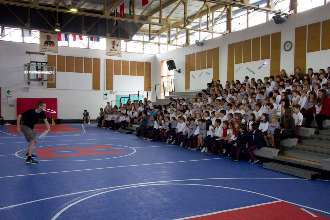 99 Random Photos I Forgot to Share Since October 2014: School show in Lima, Peru.
