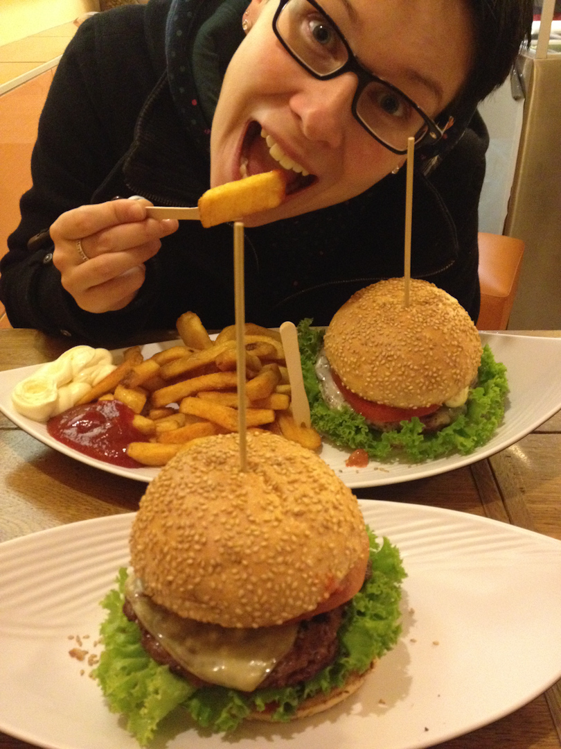 99 Random Photos I Forgot to Share Since October 2014: Burgers.