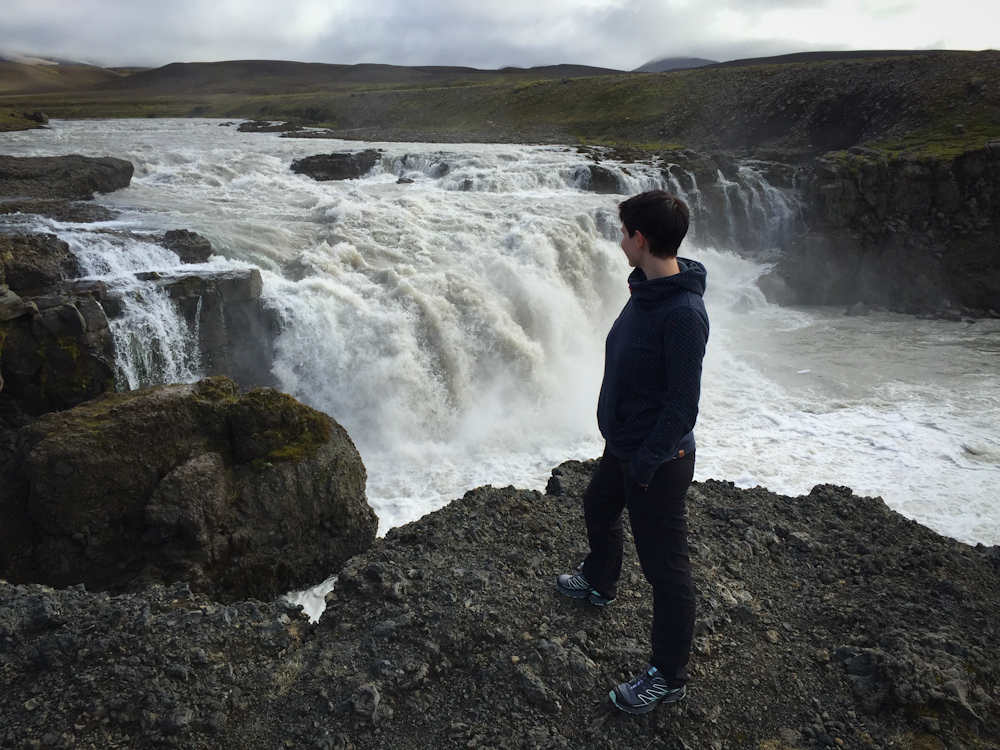 Iceland Adventure with Juliane and Luke: Random waterfall