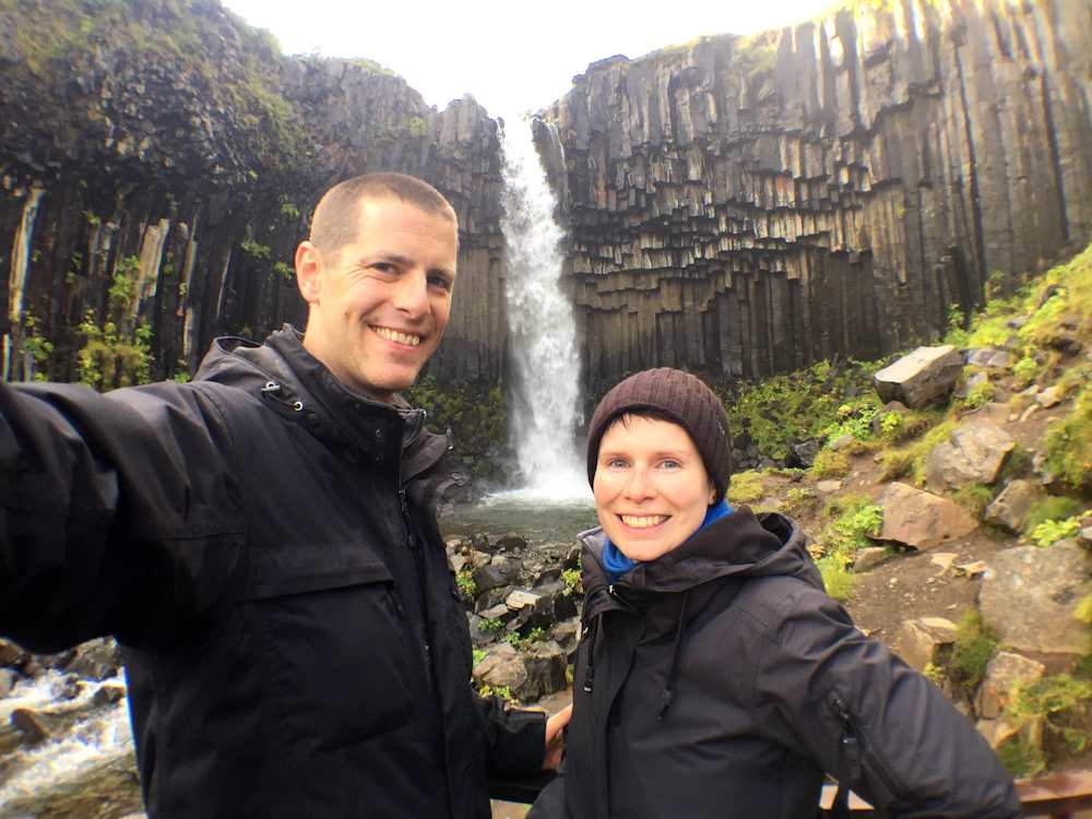 Iceland Adventure with Juliane and Luke: Svartifoss