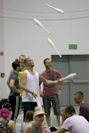 EJC 2017 Lublin Day 2: Main hall juggling.