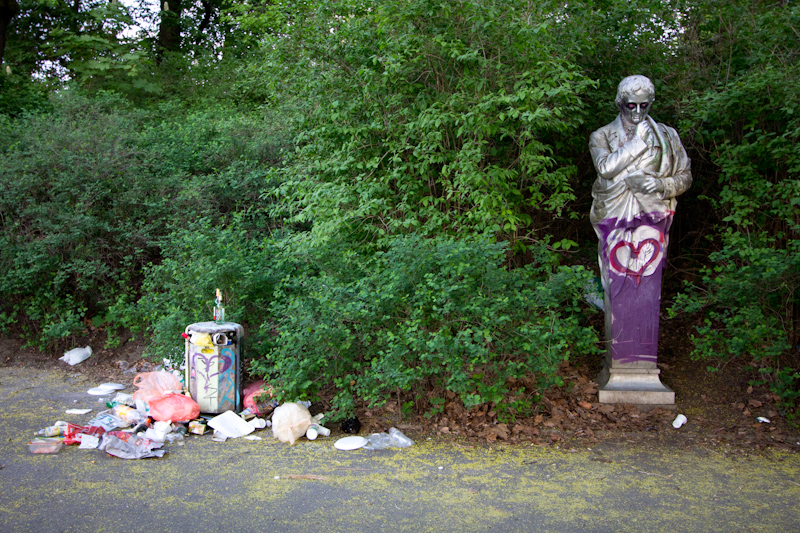 Statue: After easter holiday.